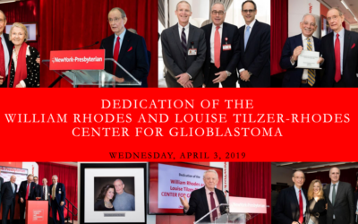 Opening of the William Rhodes & Louise Tilzer-Rhodes Center for Glioblastoma