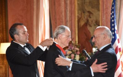 William Rhodes awarded with the Legion of honor by France on June 30th, 2021